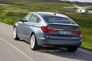 Illustration for article titled BMW 5-Series GT: First Press Photos Reveal Seriously Big Butt